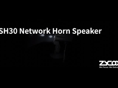ZYCOO SH30 Sistem Speaker IP PA IP65 Speaker Tanduk Bulat Tahan Air