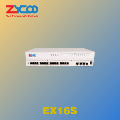 16 Kotak Ekspansi Gateway FXS VoIP Memori 512MB DDR3 SDRAM