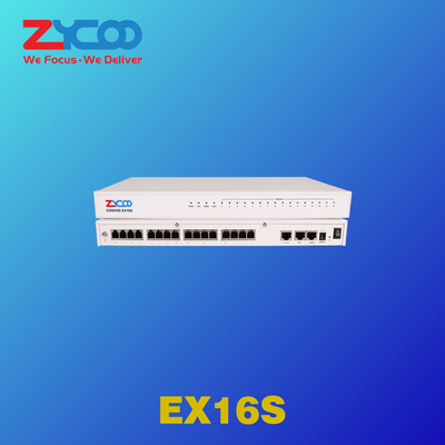 Zycoo EX16S Analog Phone Gateway dengan prosesor 1GHz A7 terpasang
