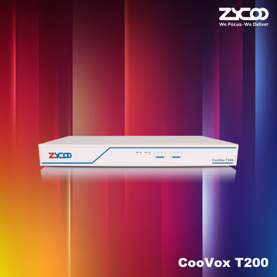 T200 IPPBX Sistem Telepon Sistem Voip Core Voip Dukungan Telepon Bisnis Sip Batang FXS FXO