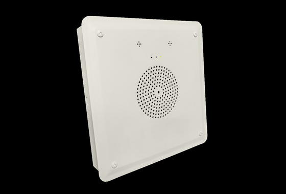 SIP Diaktifkan PoE Ceiling Mount Speaker 10W Cold Rolled Steel Finished Casing