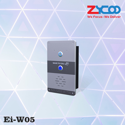 Ei Series Video SIP Berbasis PoE Intercom 4 Model Casing Aluminium Tahan Korosi