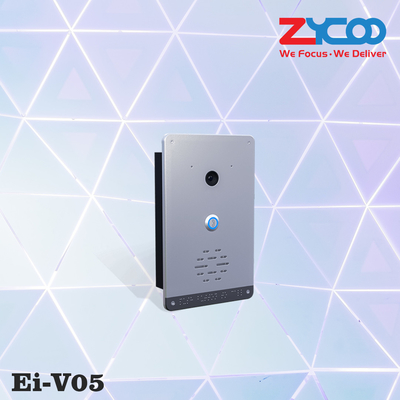 Ei Series Video SIP Berbasis PoE Intercom 4 Model Casing Aluminium Tahan Korosi