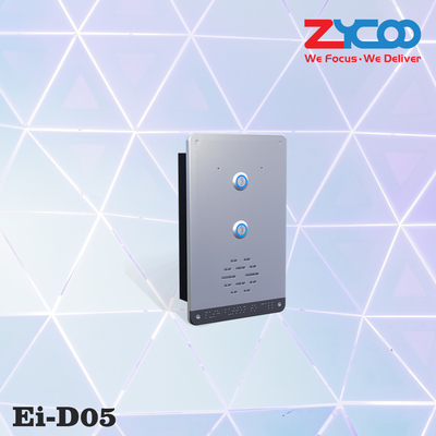 Ei Series Video SIP Berbasis PoE Intercom 4 Model Casing Aluminium Tahan Korosi
