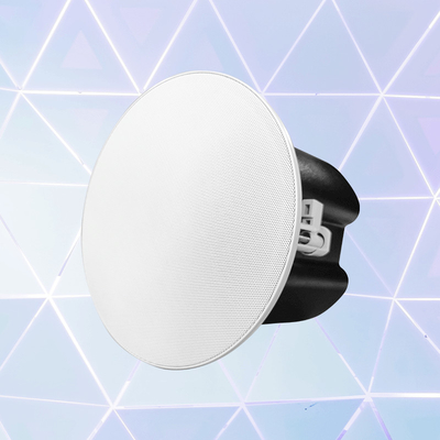 ZYCOO SC10 SIP Mengaktifkan Sistem Speaker IP PA Speaker Plafon Dalam Ruangan 1.4 KG Light PoE