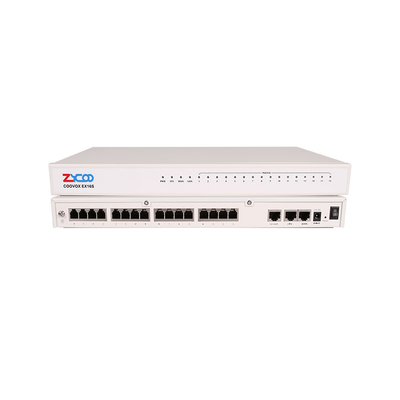 2 X 10/100Mbps VoIP Gateways FXS Expansion Voip Phone Box Untuk Telepon Analog