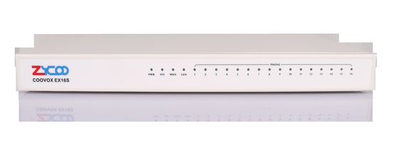 16 Kotak Ekspansi Gateway FXS VoIP Memori 512MB DDR3 SDRAM